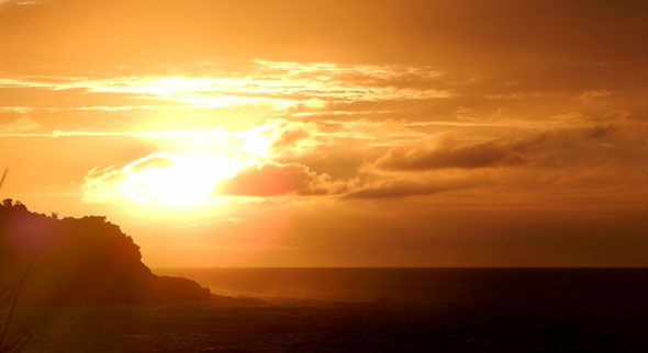 Another lovely sunset over Smoothwater Point