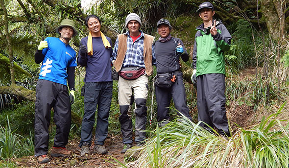 It's a wrap: Kami, Ida-san, Thomas, Haruki-san & Hongo-san