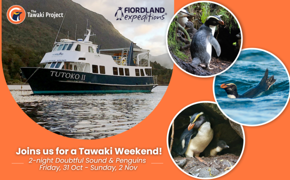 Join us for a tawaki weekend!